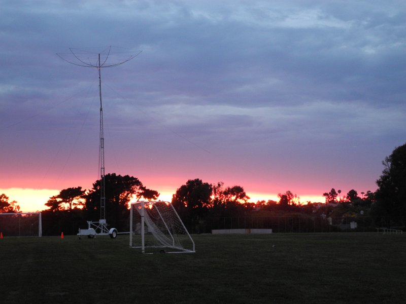 PVARC 2015 Field Day ka6wnk-09.jpg - Hex beam antenna at height with trailer